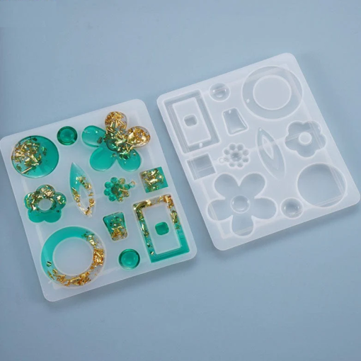 Silicone Mould - Pendant And Earring Pattern