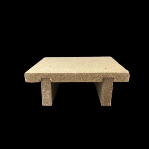 MDF Square Chowki 3 x 3 x 1 inches