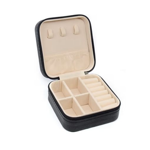 Travel Jewellery Box - Black