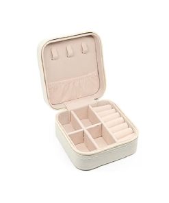 Travel Jewellery Box - White