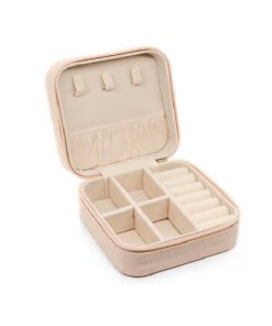 Travel Jewellery Box - Pink