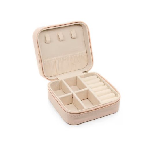 Travel Jewellery Box - Pink