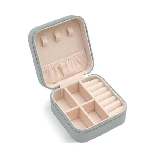 Travel Jewellery Box - Grey