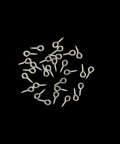 Bright Silver Eye Screws