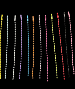 Ball Chain With Connector - Mixed Colour