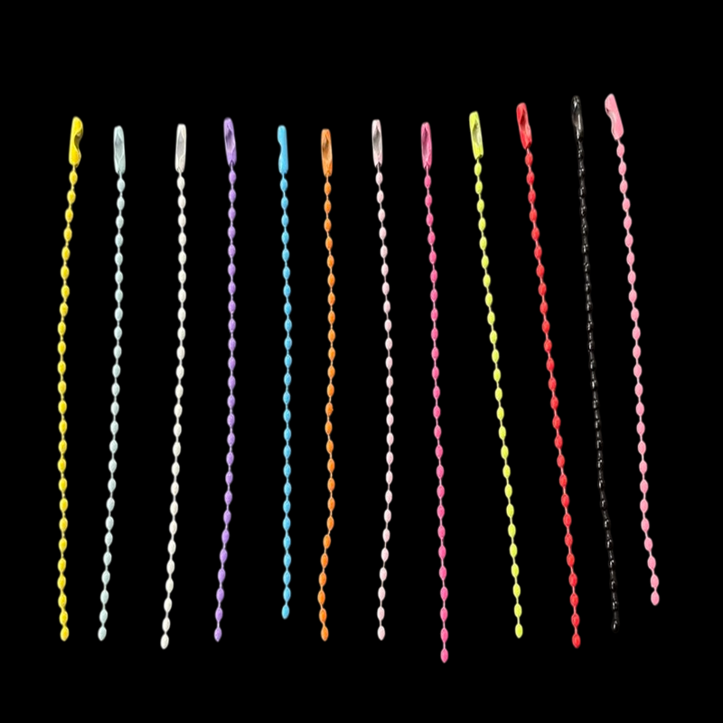 Ball Chain With Connector - Mixed Colour