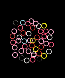 Jump Ring - Mixed Colour