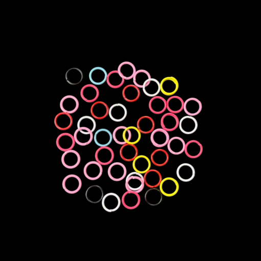 Jump Ring - Mixed Colour