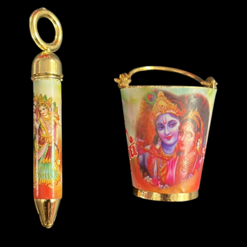 Miniature Holi Bucket & Pichkari Set