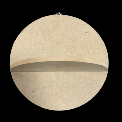 MDF Round Wall Hanging With Hook
