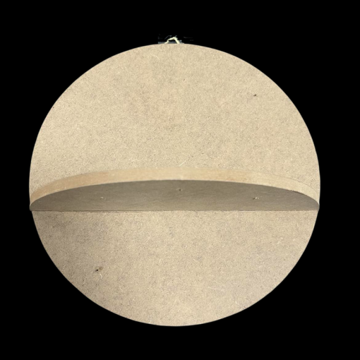MDF Round Wall Hanging With Hook