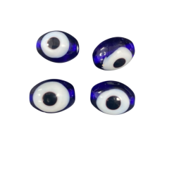 Evil Eye Glass Beads - Blue