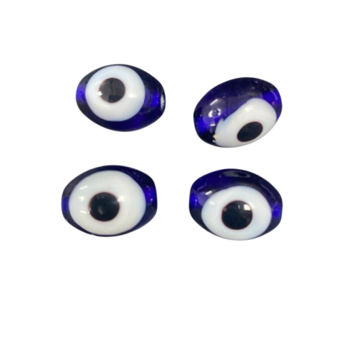 Evil Eye Glass Beads - Blue