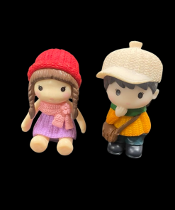Miniature Teenage Girl And Boy