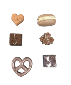 Miniature Food – Heart Shaped Dark Chocolates