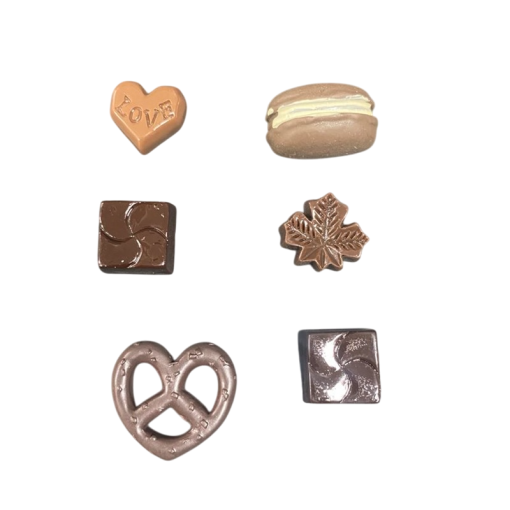 Miniature Food – Heart Shaped Dark Chocolates