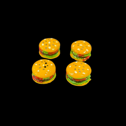 Miniature Hamburger Resin Embellishment