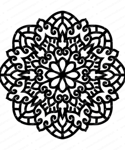 Mudra Stencil - Mandala
