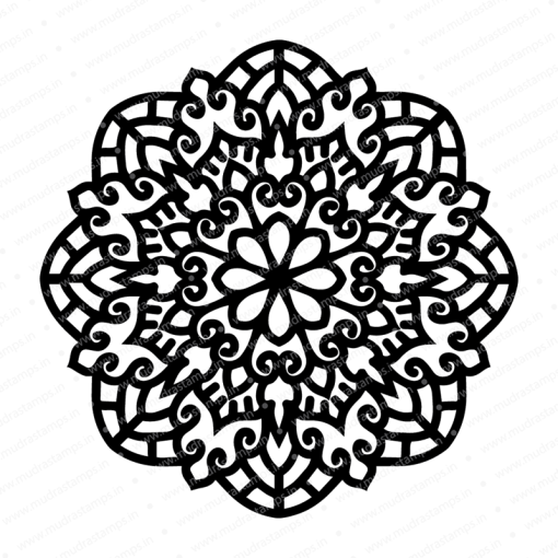 Mudra Stencil - Mandala