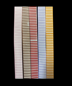 Grosgrain Ribbon Stripes Pattern Set Of Five