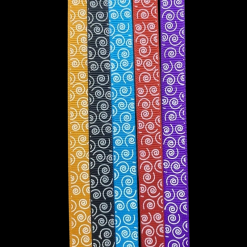 Grosgrain Swirl Pattern Set Of Five