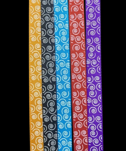 Grosgrain Swirl Pattern Set Of Five