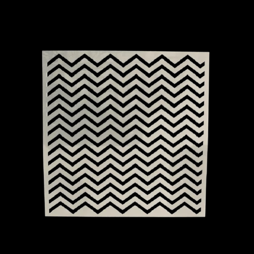 Chevron Pattern Stencils