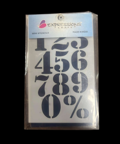 Number Stencils