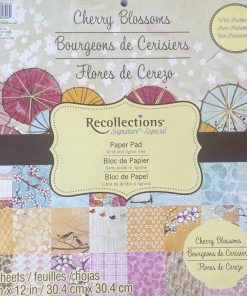 Recollections 12 X 12 Paper Pad - Cherry Blossoms