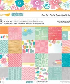 American Crafts Yes Please Paper Pad