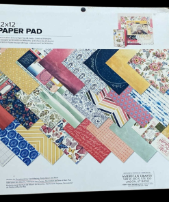 American Crafts 12 X 12 Crate Paper Pad