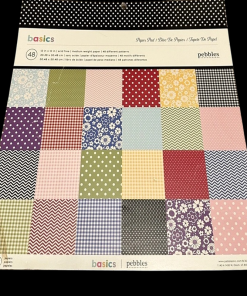 Pebbles BASICS 12x12 Paper Pad