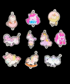 Mixed Colour Small Cartoon Charm