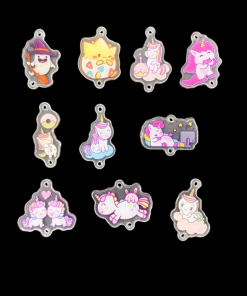Mixed Colour Small Cartoon Charm