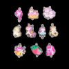 Mixed Colour Small Cartoon Charm