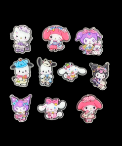 Mixed Colour Big Cartoon Charm