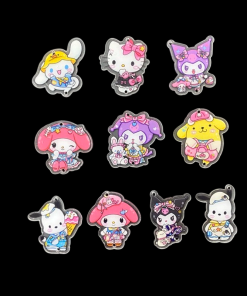 Mixed Colour Big Cartoon Charm