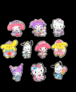 Mixed Colour Big Cartoon Charm