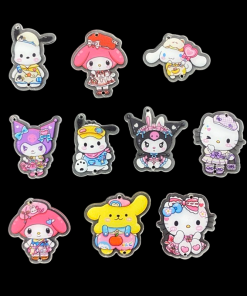 Mixed Colour Big Cartoon Charm