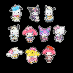 Mixed Colour Big Cartoon Charm