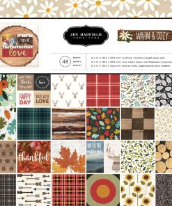 American Crafts Paper Pads-Patterned-PB-JH-Warm & Cozy