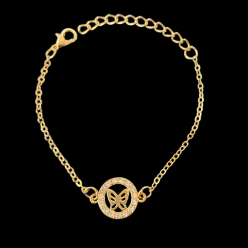 Gold Link Chain Bracelet