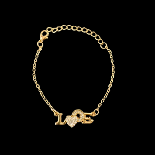 Gold Link Chain Bracelet