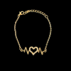 Gold Link Chain Bracelet