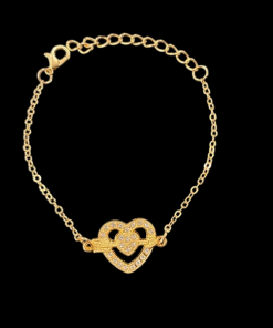 Gold Link Chain Bracelet