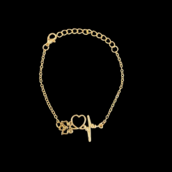 Gold Link Chain Bracelet