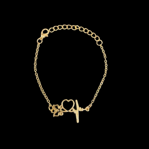 Gold Link Chain Bracelet