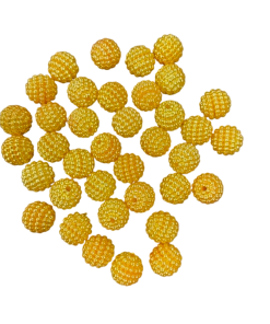 Pearl Beads - Dark Yellow