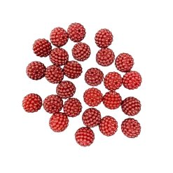 Pearl Beads - Maroon