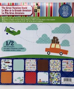 DCWV The Great Vacation Stack Cardstock